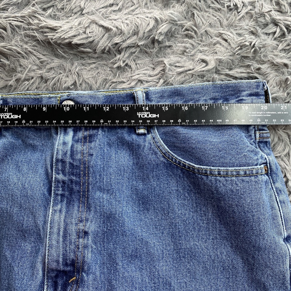 2 Levi's 550 Men's Sz 42x34(40x33) Relaxed Fit Straight Leg jeans - Picture 12 of 16